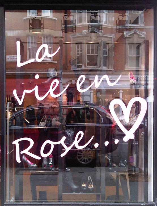 La Vie en Rose-image on Pinterest via la la la bonne vie