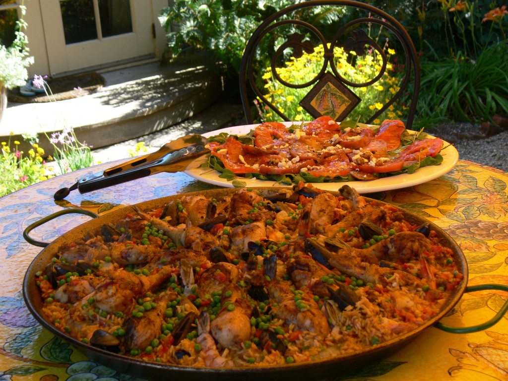 Paella: The Ultimate in Outdoor Entertaining Sonoma Style