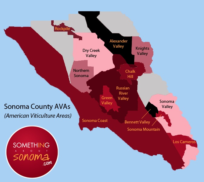 Sonoma County AVAs