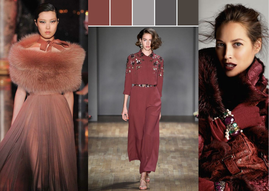 Shades of Marsala from the Fashion World 2015