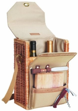 Picnic Essentials Sonoma Style™-a way to carry the wine found on Amazon