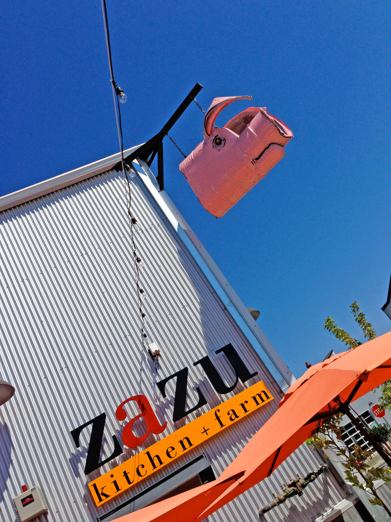 Zazu Restaurant located at the Barlow in Sebastopol-image via Irene Turner