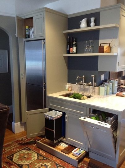 Utilize every inch of space-image via The Kitchen