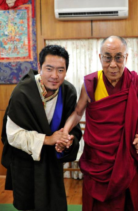 From the private meeting Tashi had with the honorable Dalai Lama