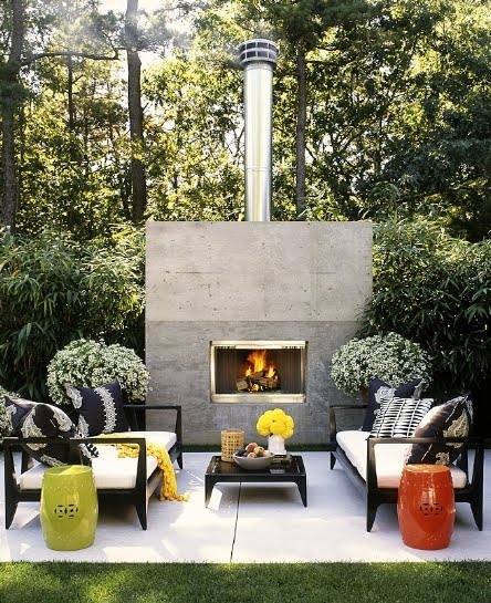 Outdoor Living Space-Sonoma Style