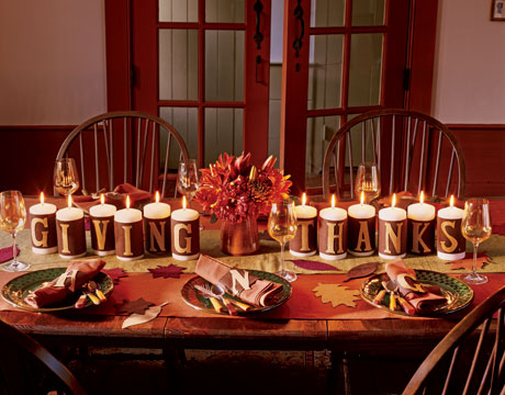 Thanksgiving Decorating-with Gratitude