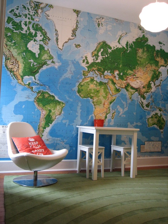 Decorating with Maps