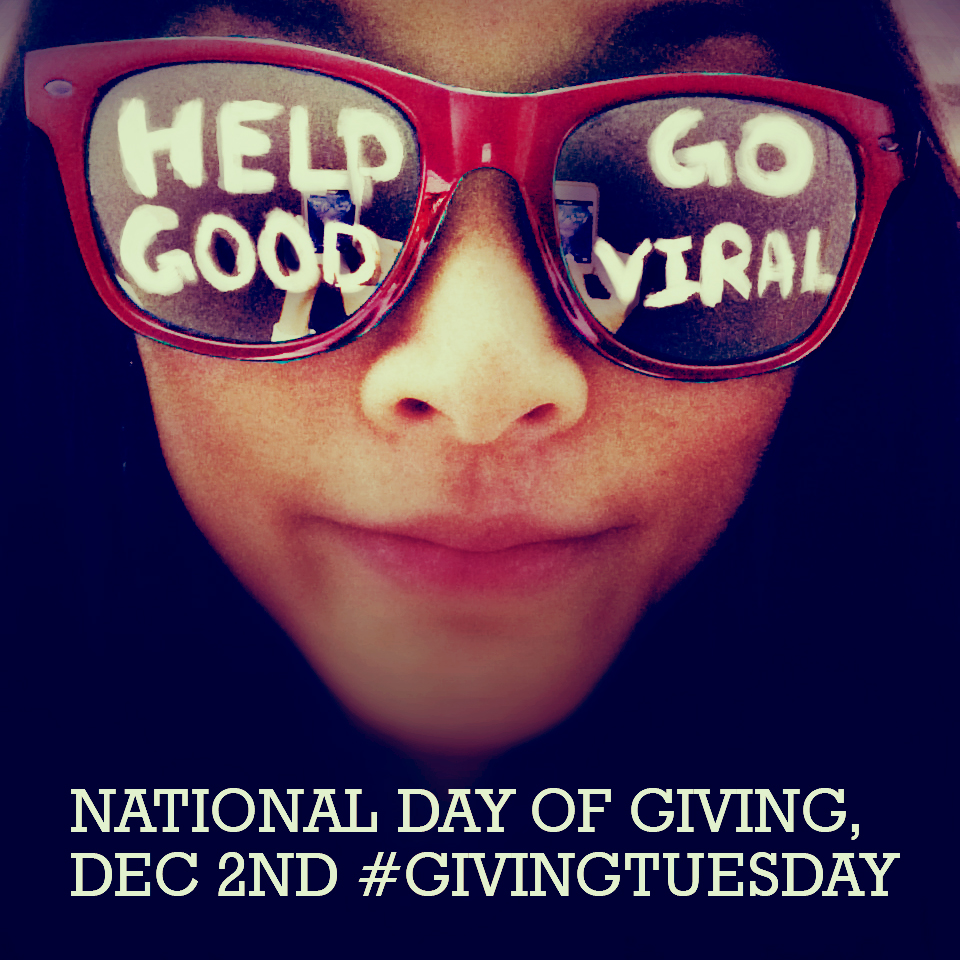 Go viral with #GivingTuesday and your own #UNselfie