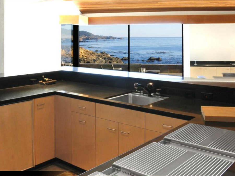 34420 Hwy. 1-Private Ocean Front Estate: kitchen view