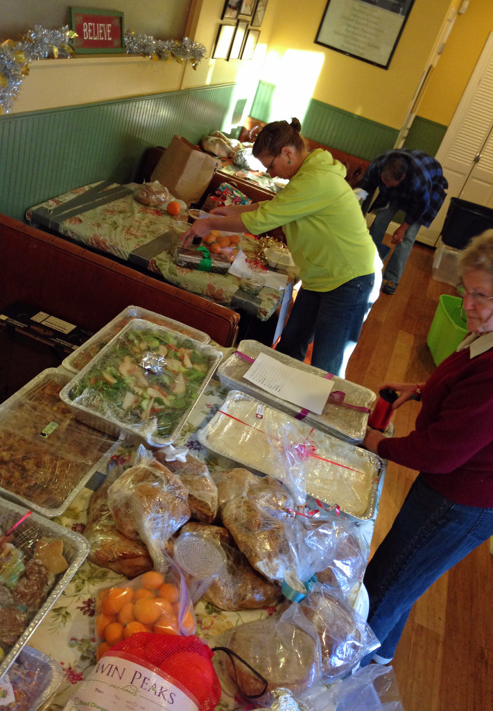 Over 500 meals are prepared, wrapped and delivered by volunteers who support Evelyn's vision and WOW