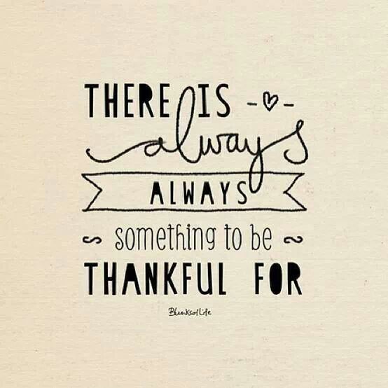 ALWAYS something to be grateful for!-image via Living Well