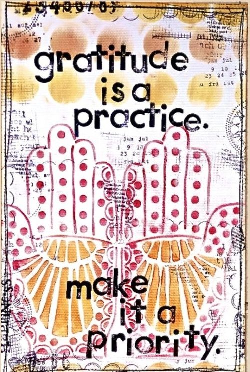 Gratitude is a Practice-image via 