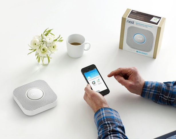 Smart Technology for Your Home-Nest smoke & carbon detector